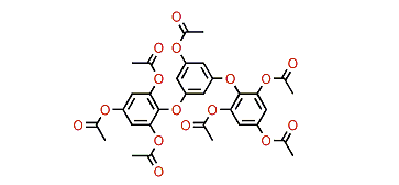 Triphlorethol C heptaacetate